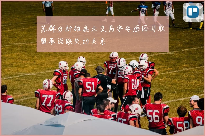 苏群分析雄鹿未交易字母原因与联盟承诺缺失的关系
